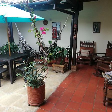 Hostal La Mansion De Virginia Barichara Buitenkant foto