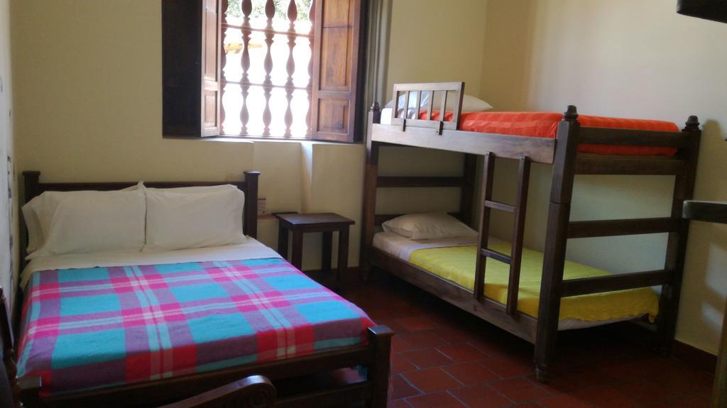 Hostal La Mansion De Virginia Barichara Buitenkant foto