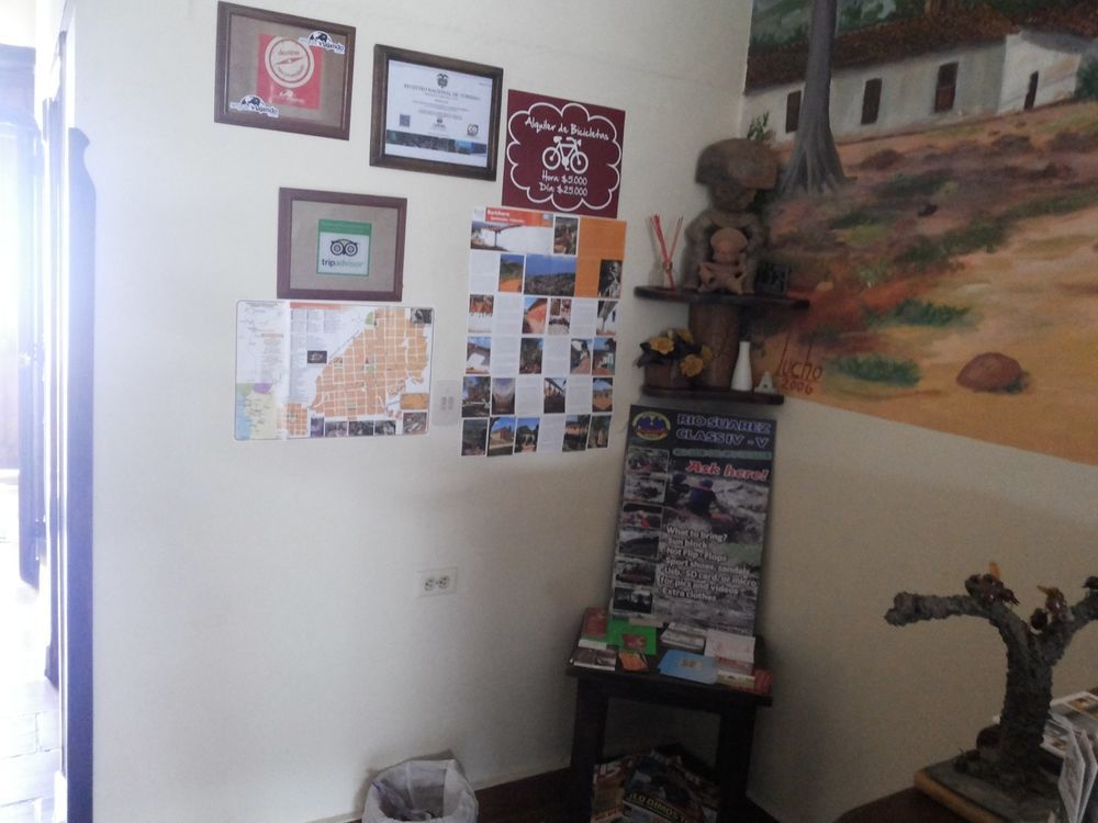 Hostal La Mansion De Virginia Barichara Buitenkant foto