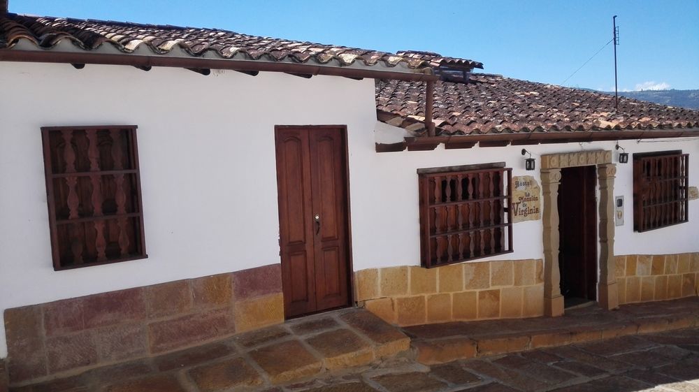 Hostal La Mansion De Virginia Barichara Buitenkant foto