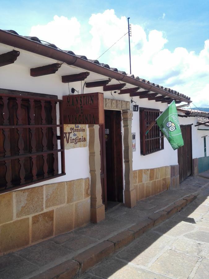 Hostal La Mansion De Virginia Barichara Buitenkant foto