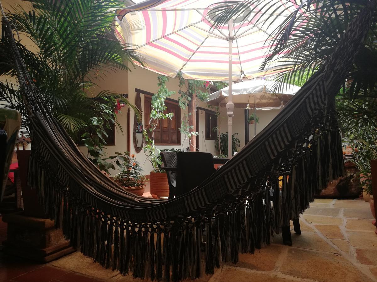 Hostal La Mansion De Virginia Barichara Buitenkant foto