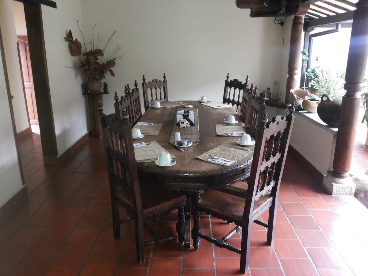 Hostal La Mansion De Virginia Barichara Buitenkant foto