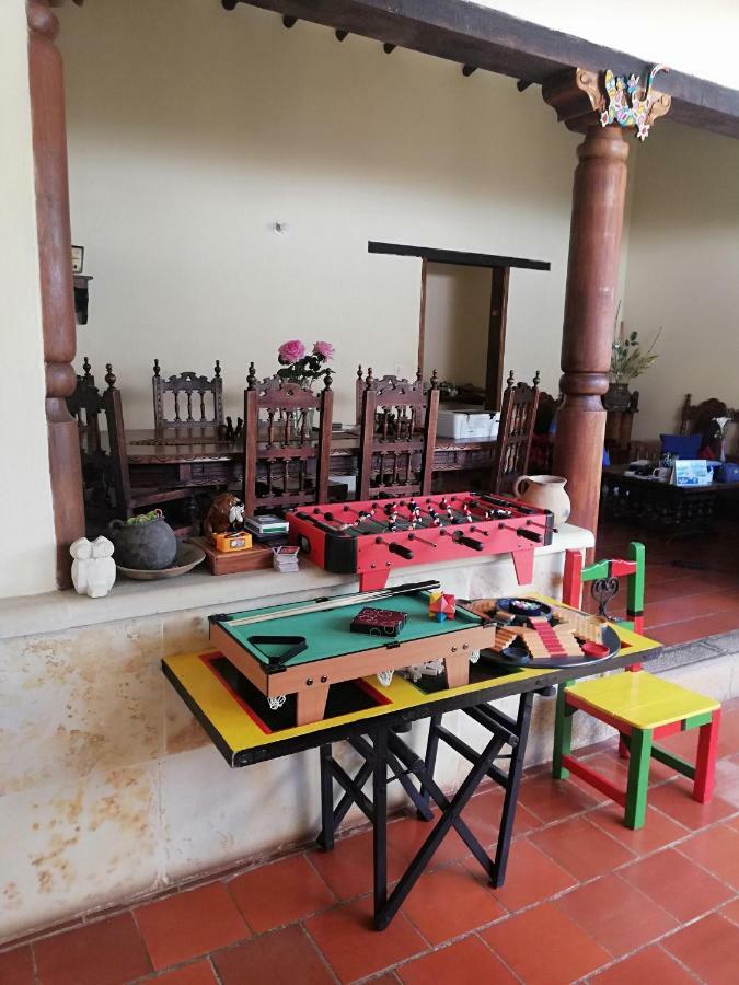 Hostal La Mansion De Virginia Barichara Buitenkant foto